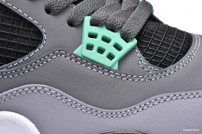 HYPE Air 4 Glow Retro Jordan 308497-033 Green 0805